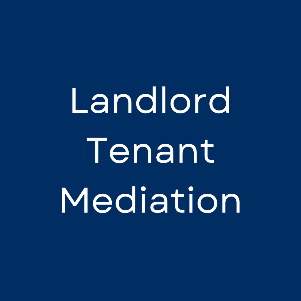 Landlord Tenant Mediation